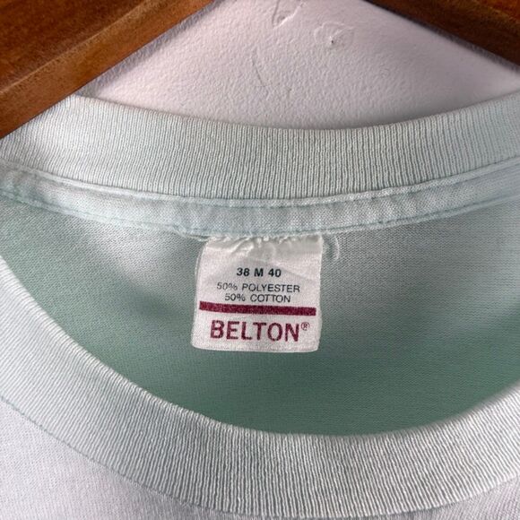 80s/90s Vintage Graphic Cat T-Shirt Pastel Kawaii Kitten | Made in USA - Picture 8 of 14